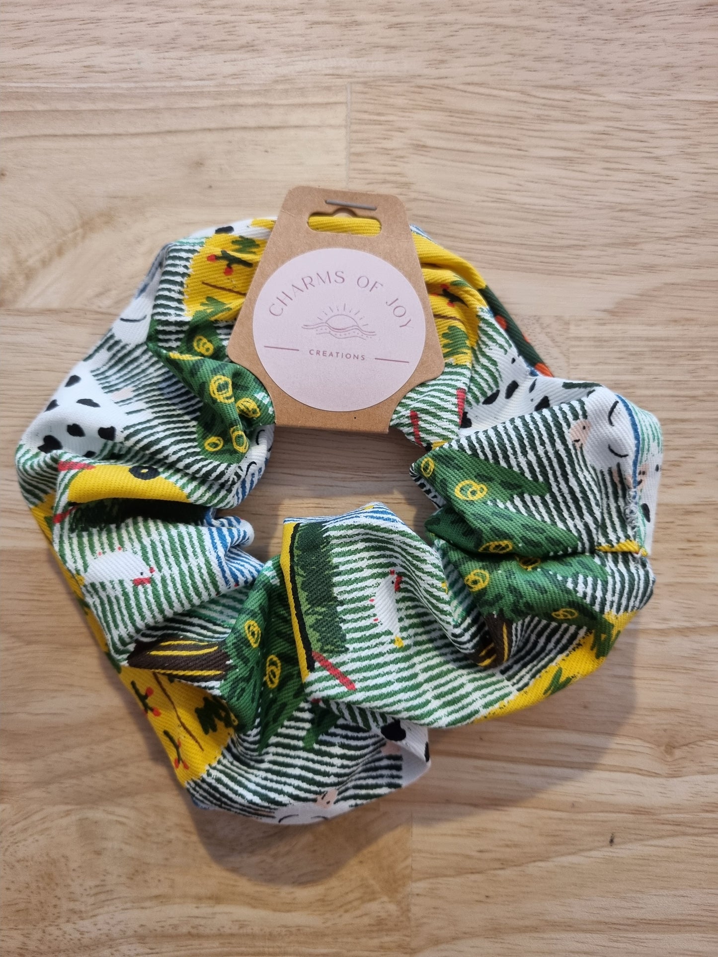 Charms Of Joy Scrunchies