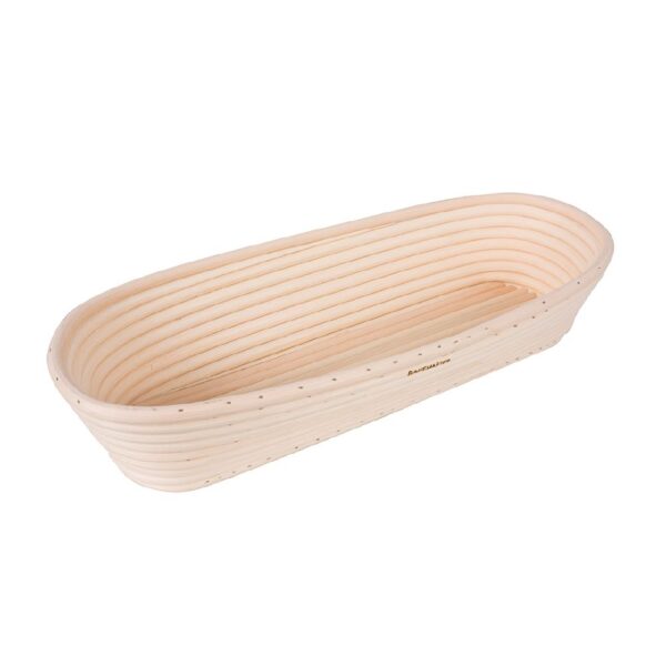 Bakemaster Large Oval Proving Basket 35x15x7cm