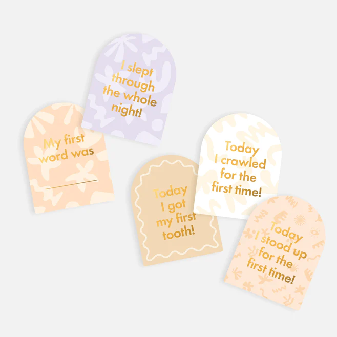 BABY MILESTONE CARDS - HELIOS