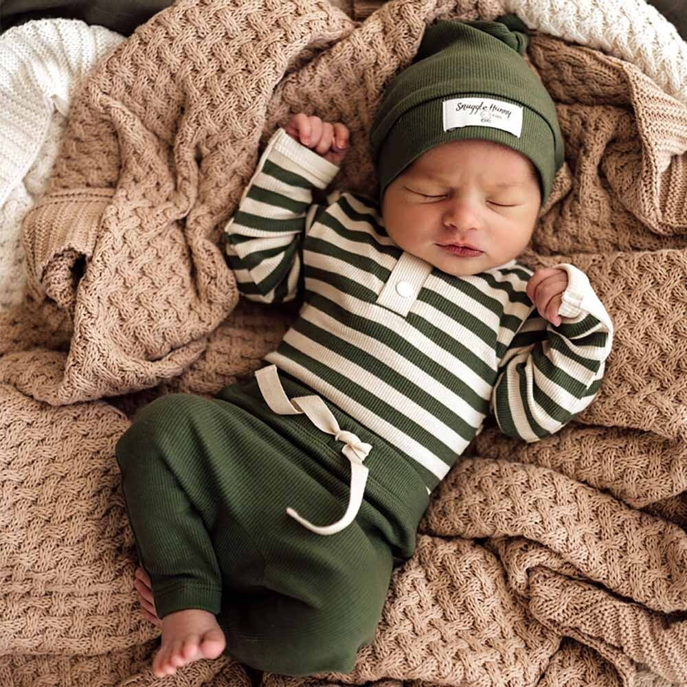 Snuggle Hunny Organic Olive Pants