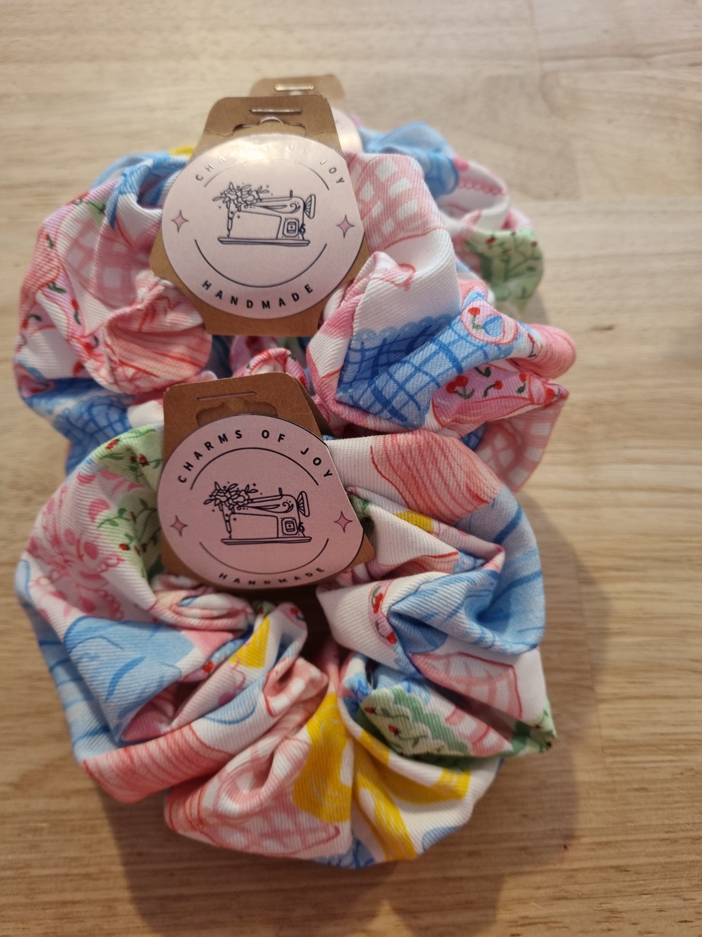 Charms Of Joy Scrunchies
