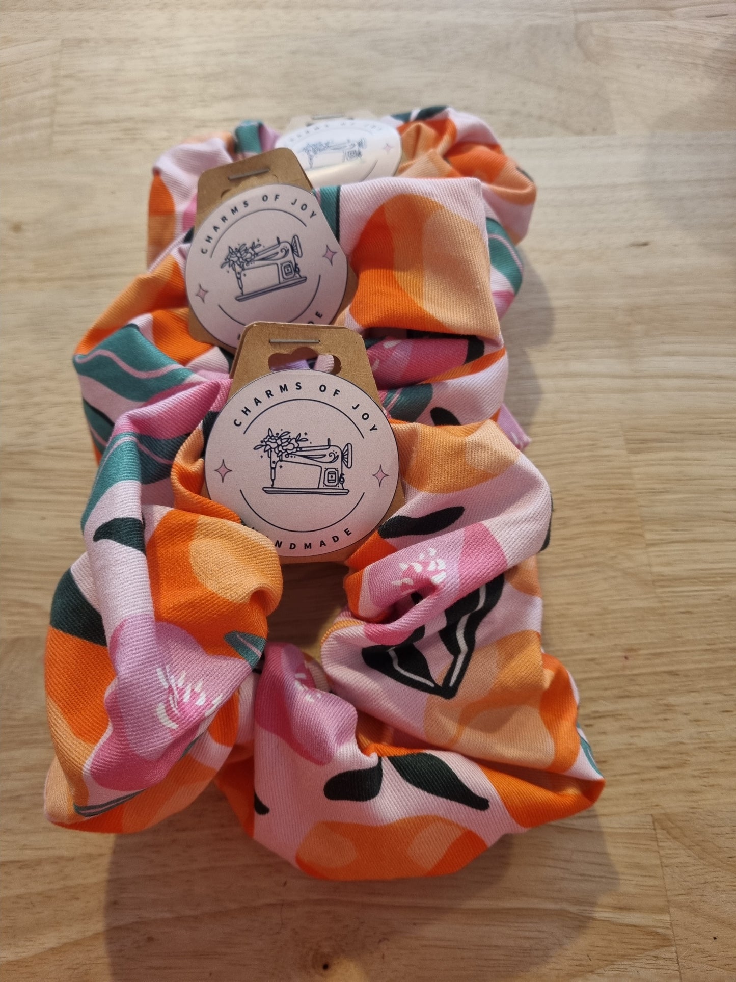 Charms Of Joy Scrunchies