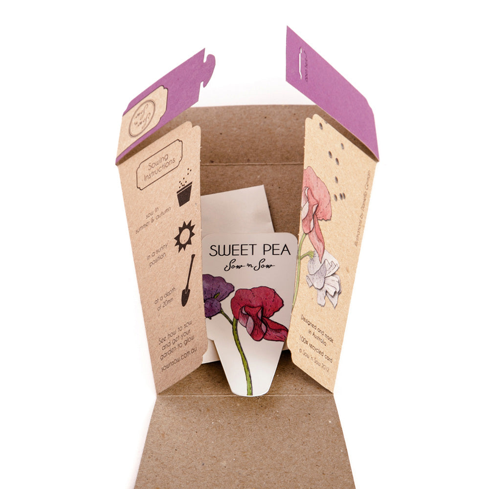 SWEET PEA GIFT OF SEEDS