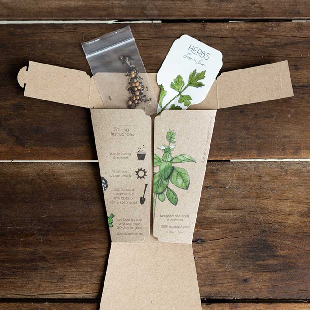 TRIO OF HERBS GIFT OF SEEDS