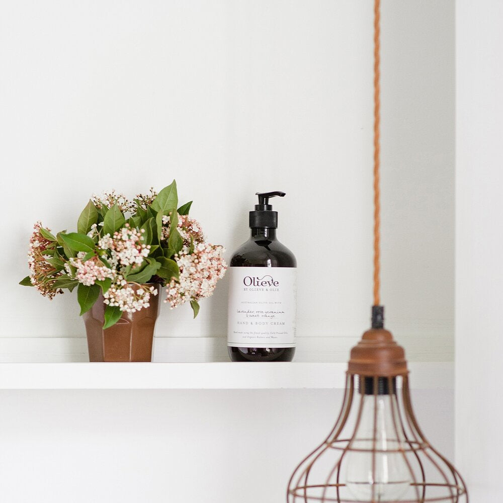 Lavender, Rose Geranium & Sweet Orange Hand & Body Cream 500ml