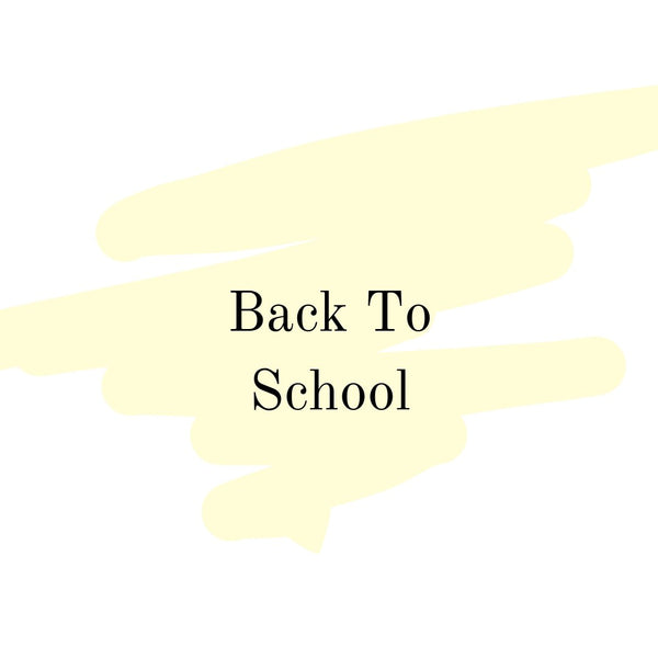 Back to school