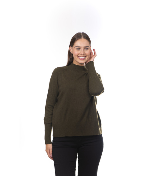 Side ribbed jumper