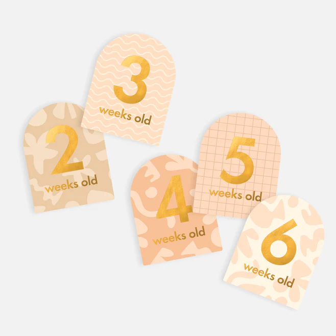 BABY MILESTONE CARDS - HELIOS