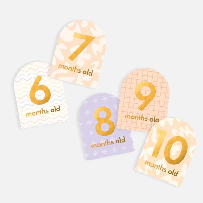 BABY MILESTONE CARDS - HELIOS