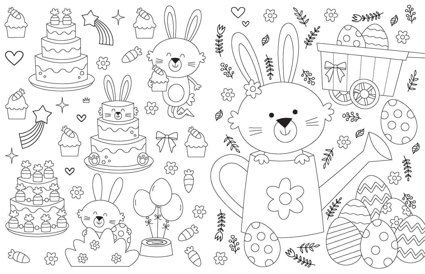 Easter Colouring Book