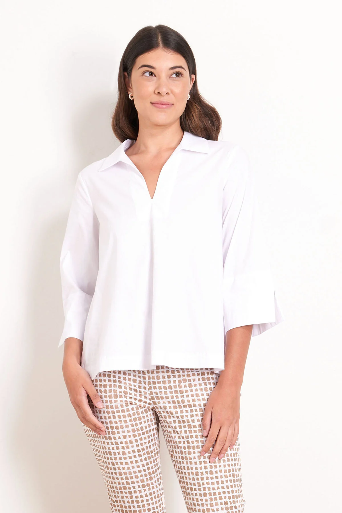 FOIL FULL SWING TRAPEZE TOP WHITE