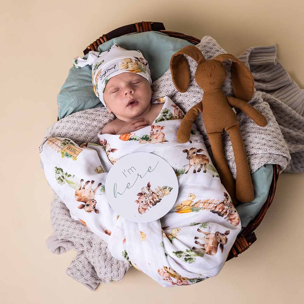 Organic Cotton Muslin Wrap