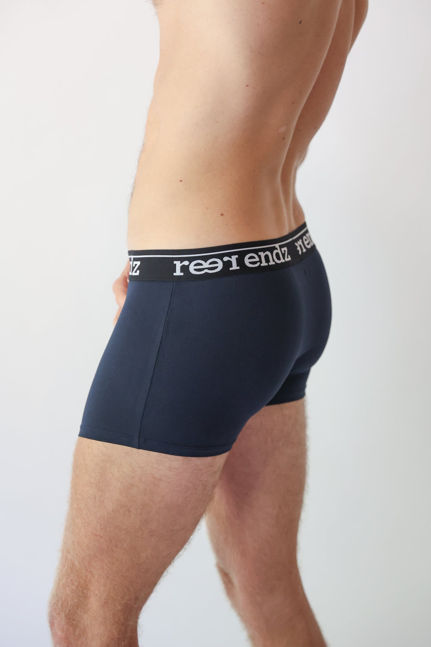 Navy Organic Cotton Men's Trunks