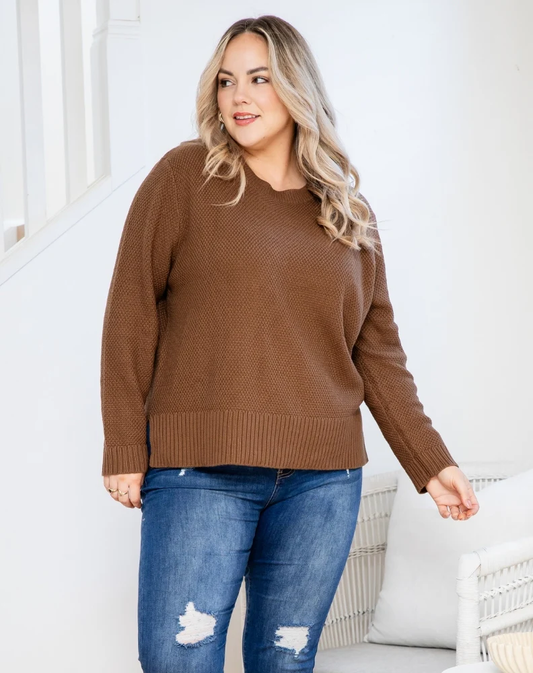 Maple Knit Nutmeg