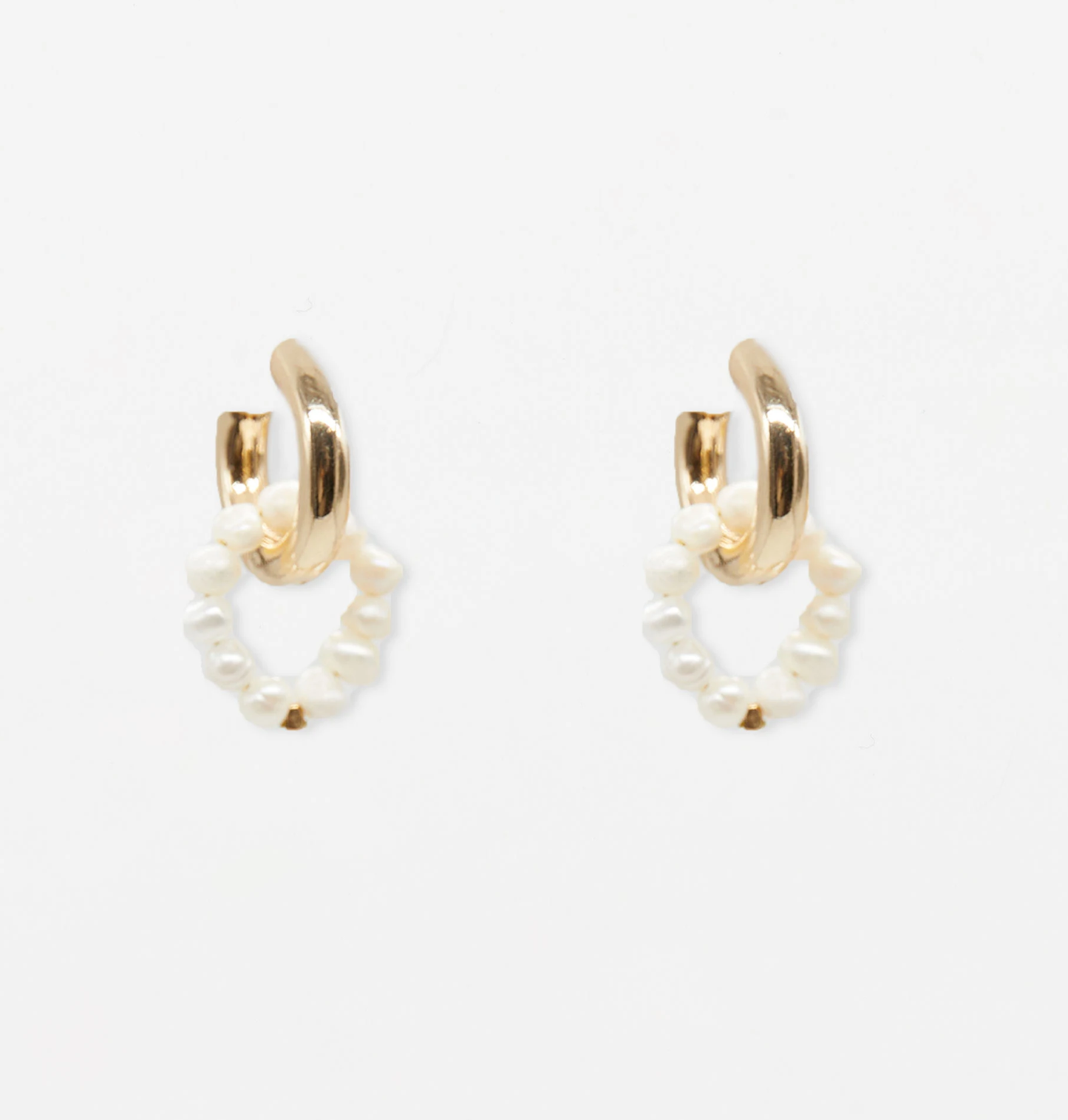Pearl Hoop Earring
