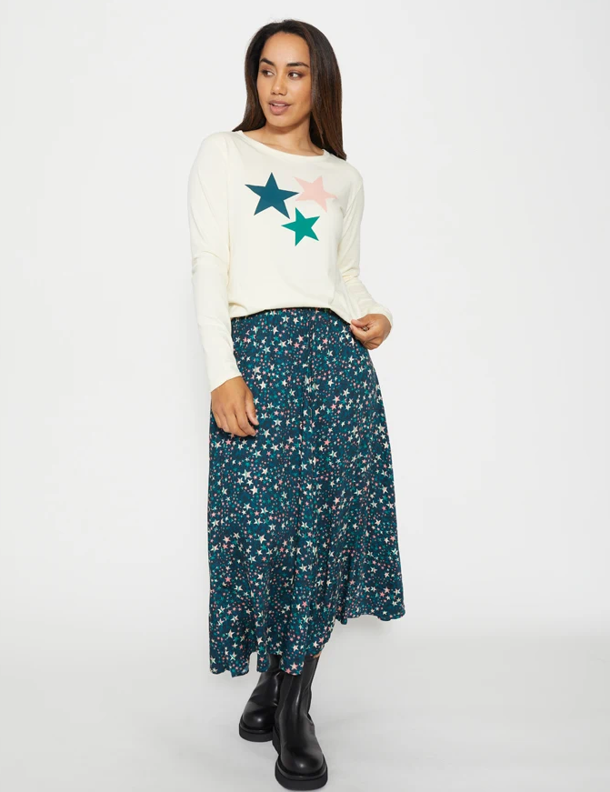 Pearl Long Sleeve Shirt - Three Stars