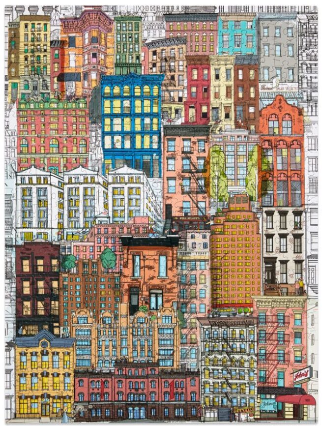 City Life 500 Piece Puzzle