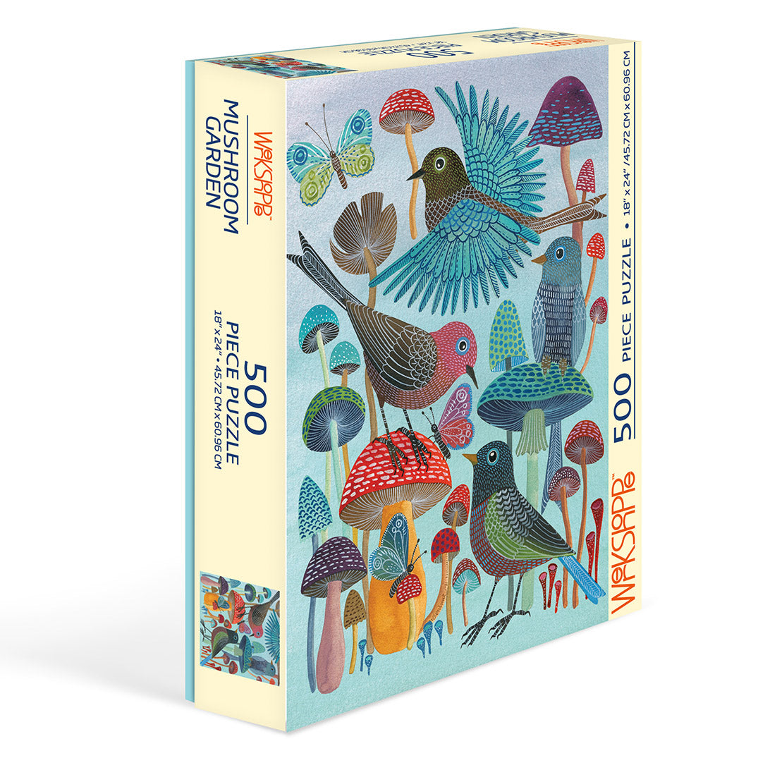 Mushroom Garden 500 Piece Puzzle
