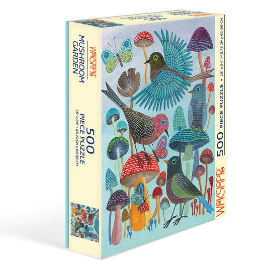 Mushroom Garden 500 Piece Puzzle