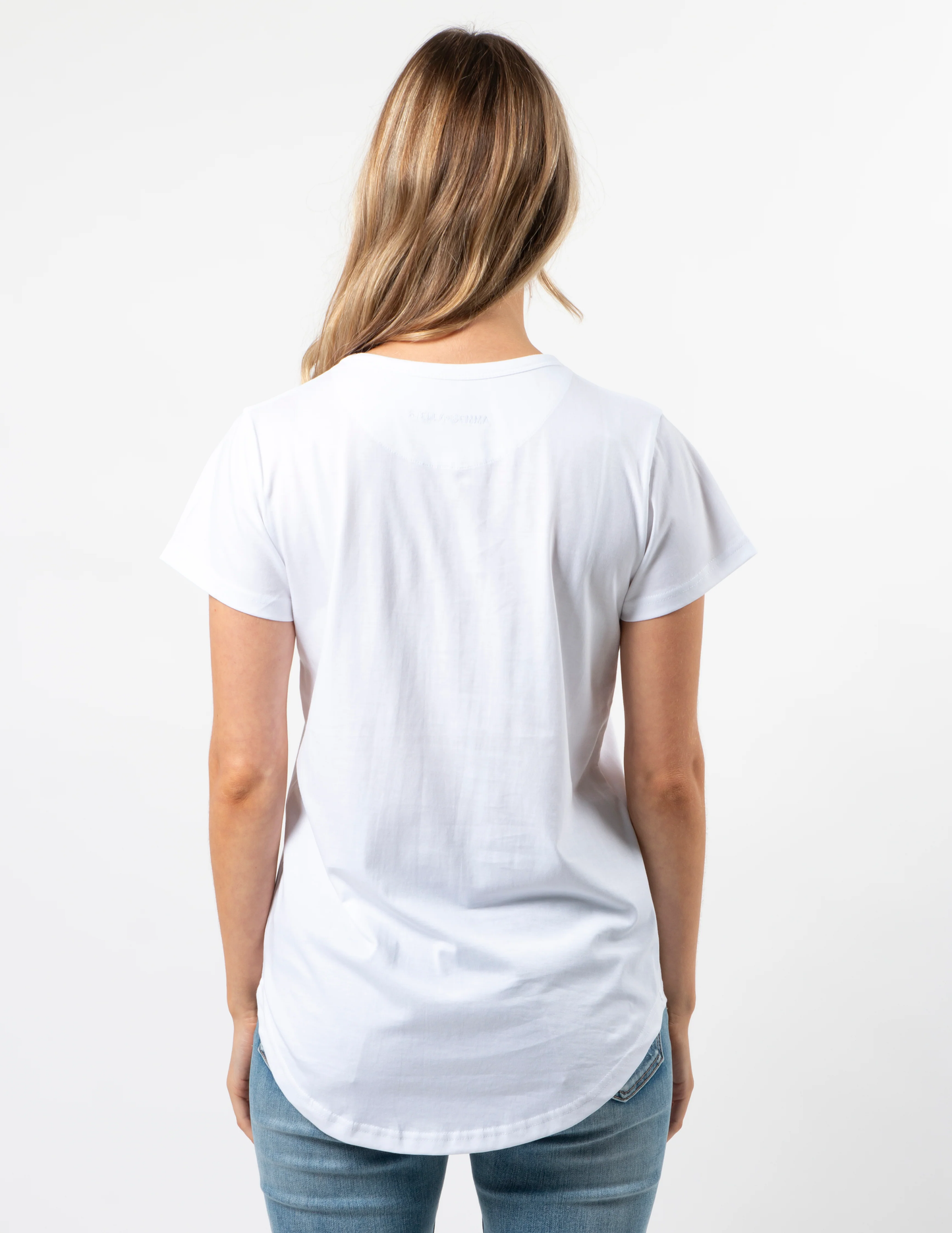 White Fiore Tee