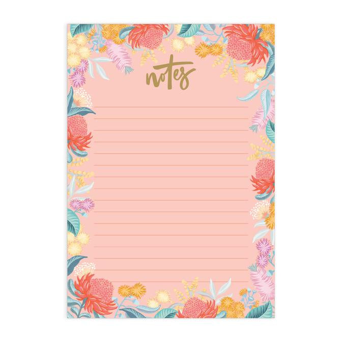 Wildflower A5 Notepad