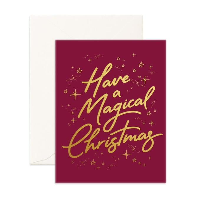 MAGICAL CHRISTMAS GREETING CARD