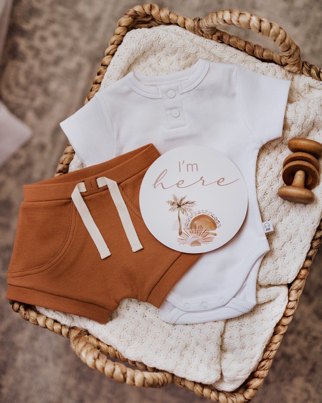 SNUGGLE HUNNY CHESTNUT SHORTS