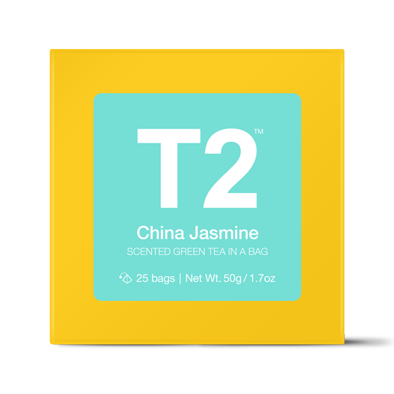 China Jasmine Teabag 25pk Gift Cube