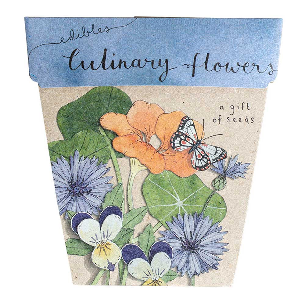 CULINARY FLOWERS GIFTS OF SEEDS