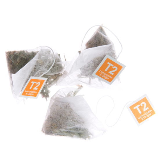 Lemongrass & Ginger Teabag 25pk Gift Cube