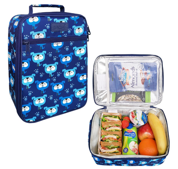 SACHI INSULATED JUNIOR LUNCH TOTE - BLUE HEELER