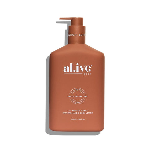 AL.IVE FIG, APRICOT & SAGE HAND & BODY LOTION