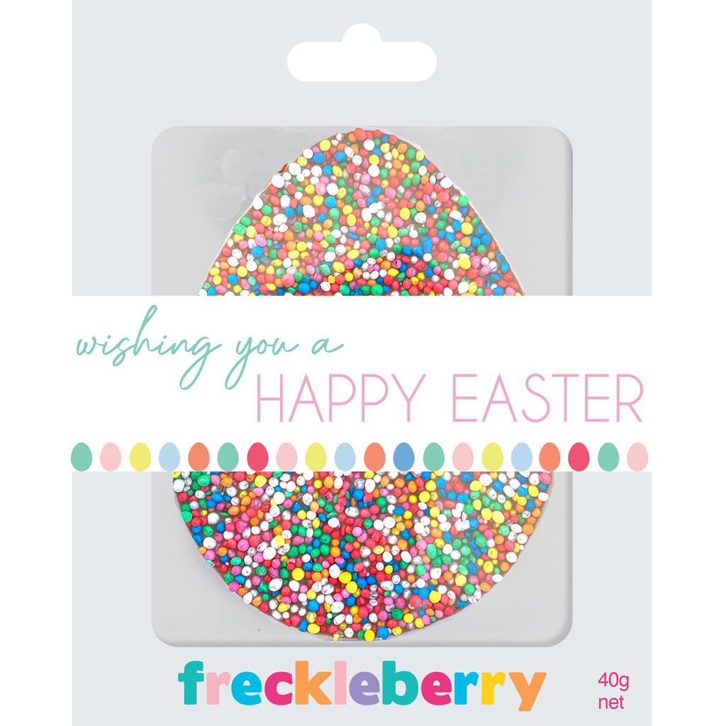 WISHING YOU A HAPPY EASTER - FRECKLE EGG