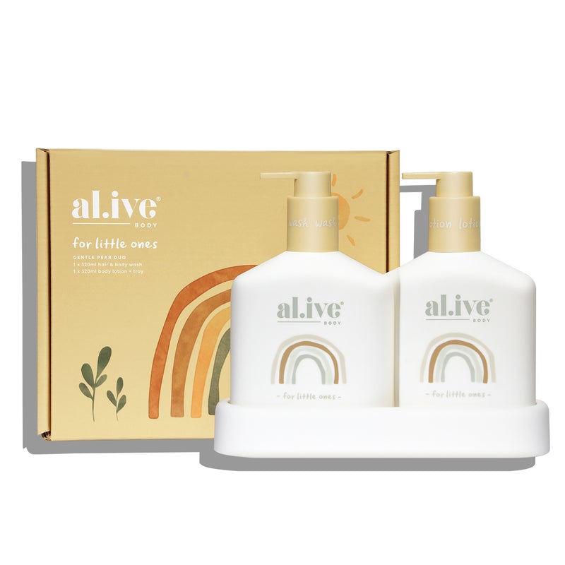 AL.IVE FOR LITTLE ONES GENTLE PEAR BABY DUO