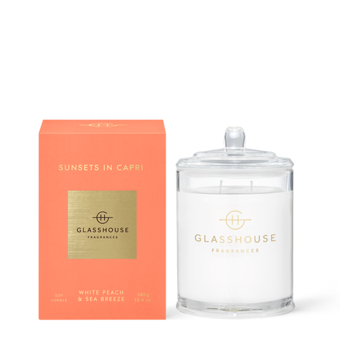 SUNSETS IN CAPRI 380G CANDLE