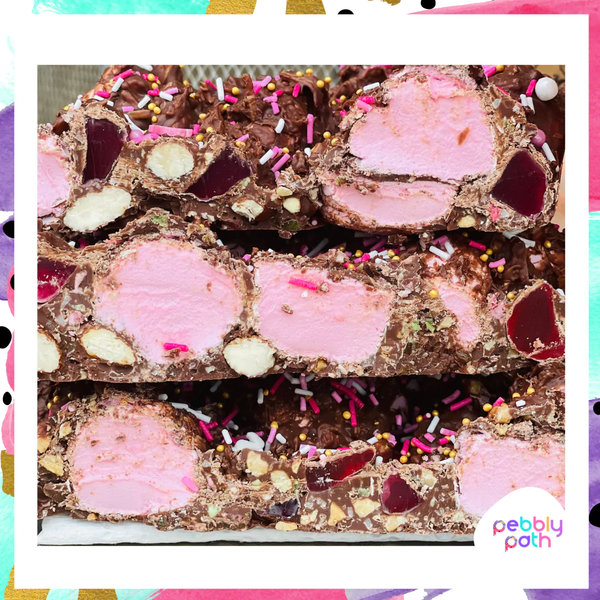 PEBBLY PATH LOVERS LANE ROCKY ROAD