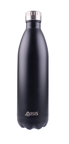 OASIS S/S DOUBLE WALL INSULATED DRINK BOTTLE 1L