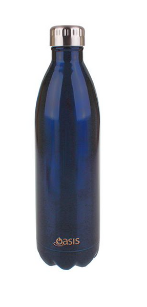 OASIS S/S DOUBLE WALL INSULATED DRINK BOTTLE 1L