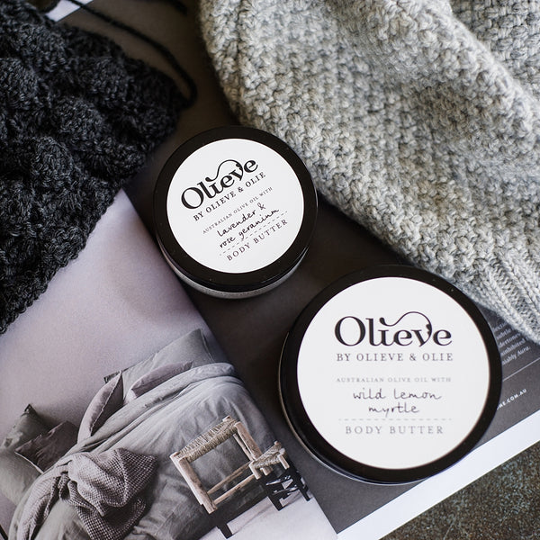 LAVENDER, ROSE GERANIUM & SWEET ORANGE BODY BUTTER 250ML