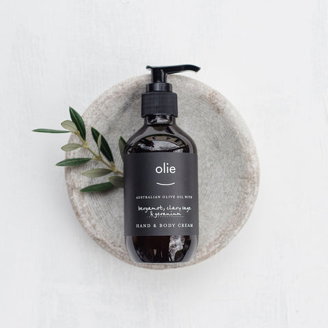 Bergamot, Clary Sage & Geranium Hand & Body Cream 200ml