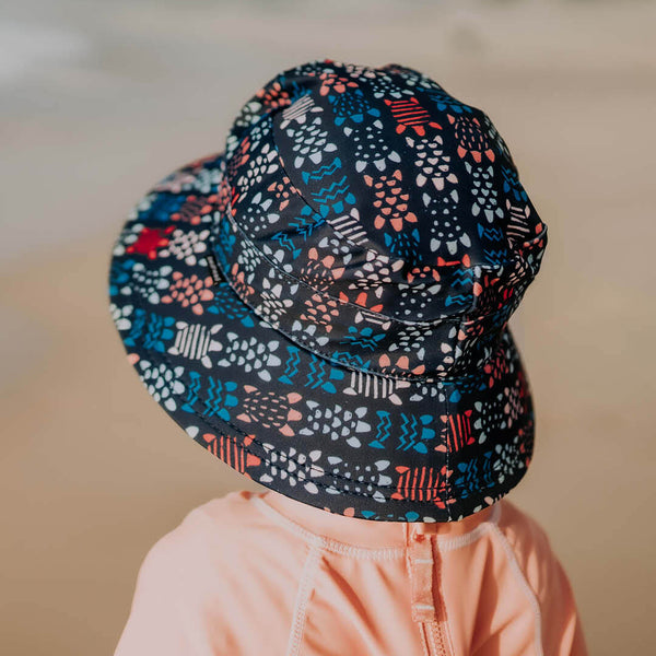 BEDHEAD BEACH BUCKET HAT 'TURTLE' PRINT