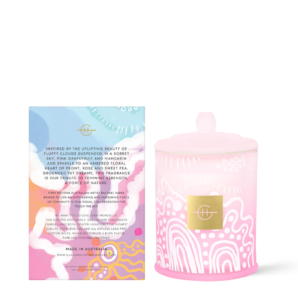 GLASSHOUSE - TOUCH THE SKY - 380G CANDLE