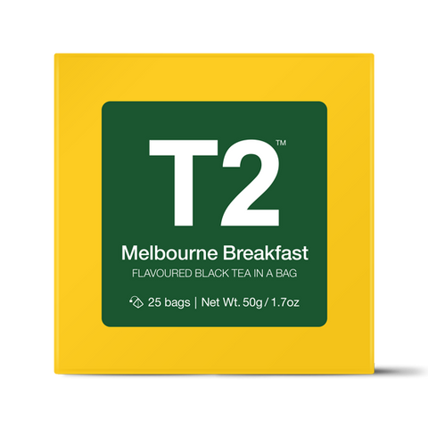 Melbourne Breakfast Teabag 25pk Gift Cube