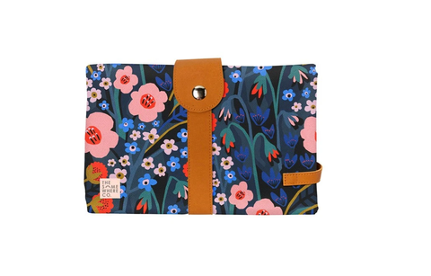 TRAVEL BABY CHANGE MAT - SECRET GARDEN