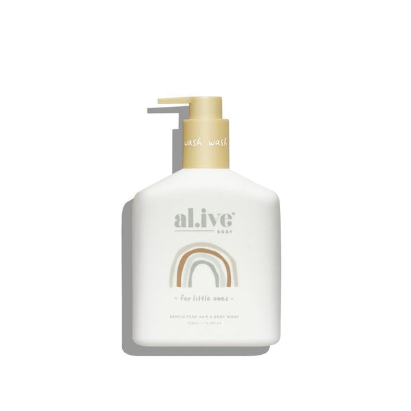 AL.IVE FOR LITTLE ONES GENTLE PEAR HAIR & BODY WASH
