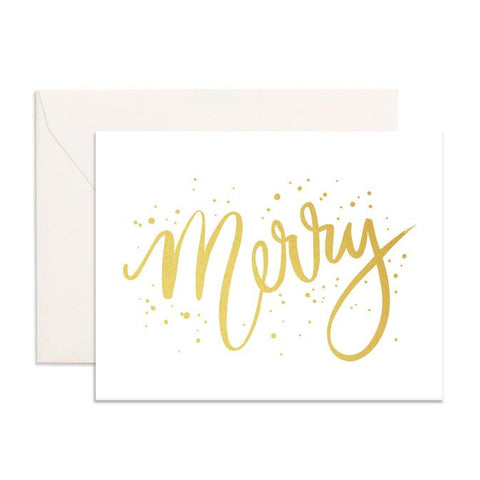 MERRY GREETING CARD