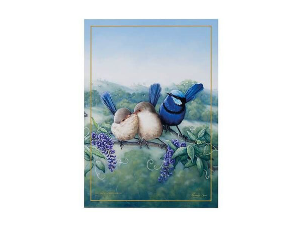 Birds of Australia KC 10yr Anniversary Tea Towel