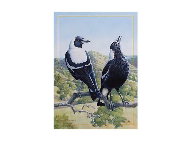 Birds of Australia KC 10yr Anniversary Tea Towel