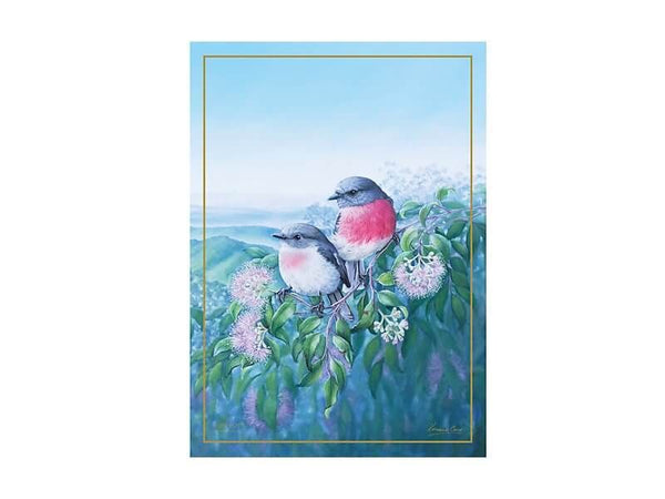 Birds of Australia KC 10yr Anniversary Tea Towel