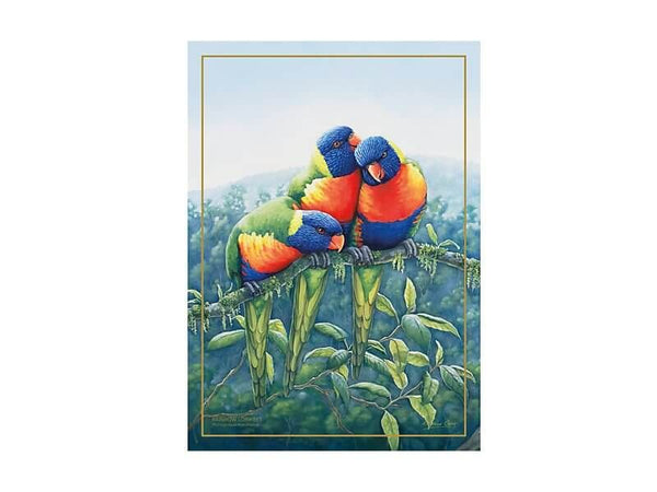 Birds of Australia KC 10yr Anniversary Tea Towel